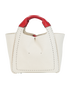 Atelier Bag 01, &pound;395, Handbags, Cream, Canvas/Leather, Back view